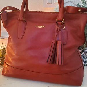 Coach Legacy Rory Satchel -Cognac